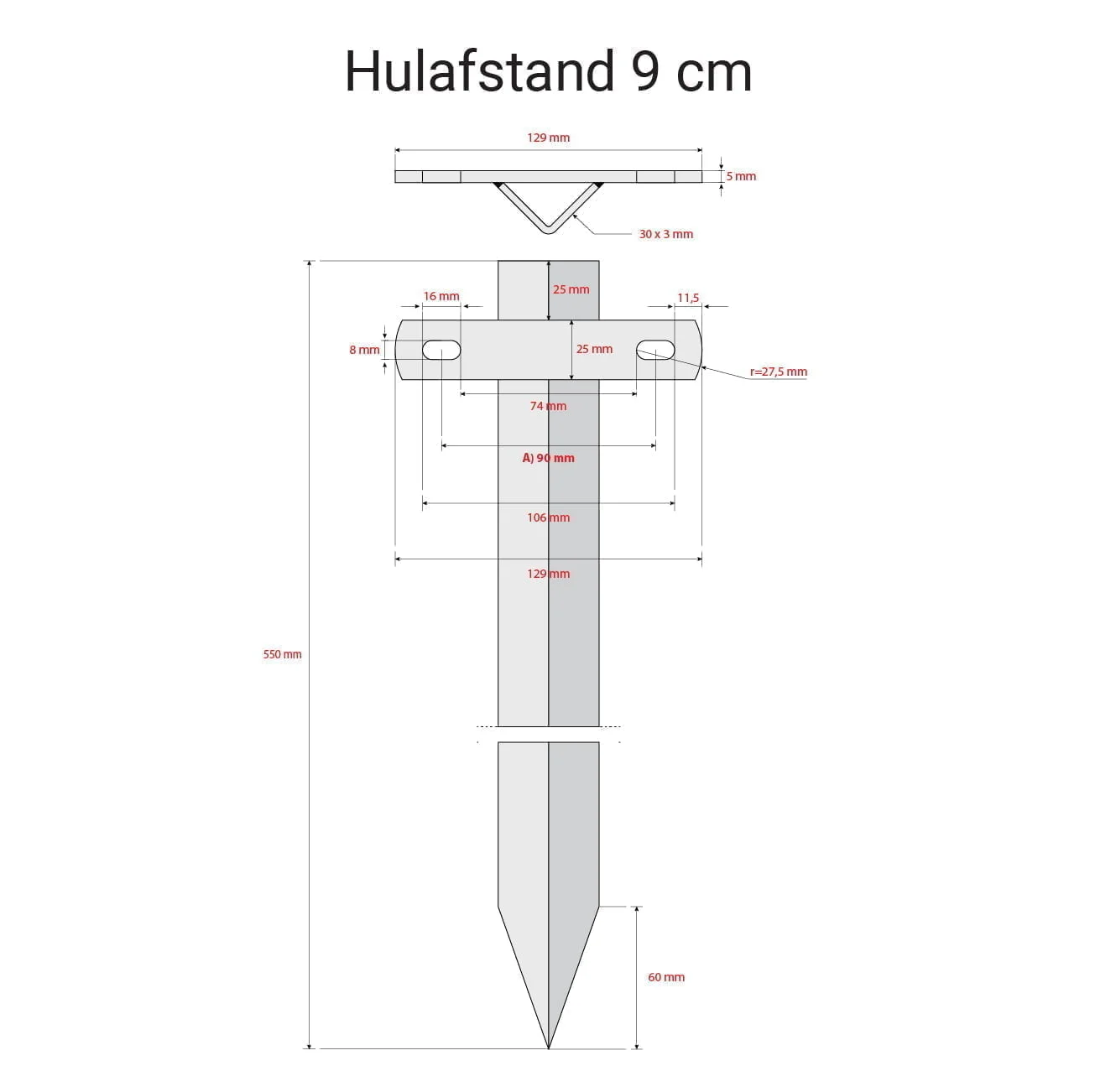 Skiltespyd beskrivelse