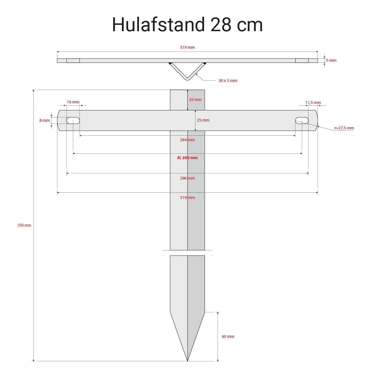 Skiltespyd beskrivelse