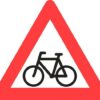 Advarselsskilt - Cyklister