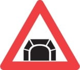 Advarselsskilt - Tunnel skilt