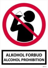 Alkohol forbudsskilt alcohol Prohibition.