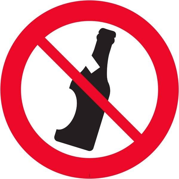 Alkoholforbudsskilt