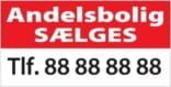 Andelsbolig sælges skilt