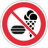 Burger og Is forbud skilt