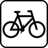 Cykel - piktogram skilt