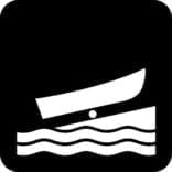 Bådplads - Piktogram skilt