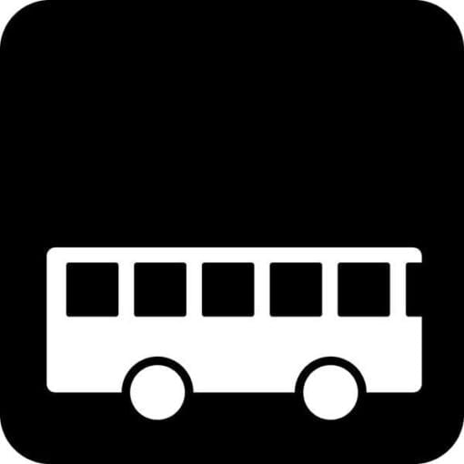 Bus Piktogram skilt