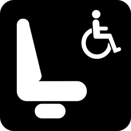 Handicapplads Piktogram skilt