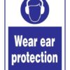 Ear Protection Must Be Worn: Påbudsskilt