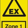 Advarselsskilt - EX Zone1