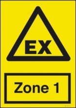 Advarselsskilt - EX Zone1