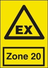 Advarselsskilt - EX Zone 20