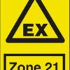 Advarselsskilt - EX Zone 21