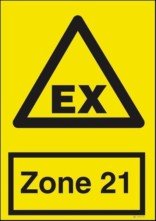 Advarselsskilt - EX Zone 21