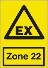 Advarselsskilt - EX Zone22