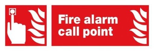 Fire Alarm Call Point Brandskilt