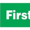 First Aid Redningsskilt