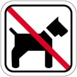 Hunde ingen adgang skilte