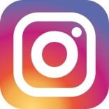 Instagram logo. Piktogram skilt
