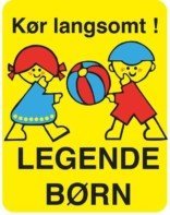 Kør langsomt skilt