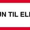 P kun til elbiler skilt