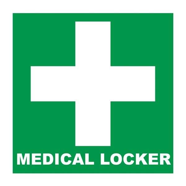 Medical Locker: Redningsskilt Medical Locker: Redningsskilt