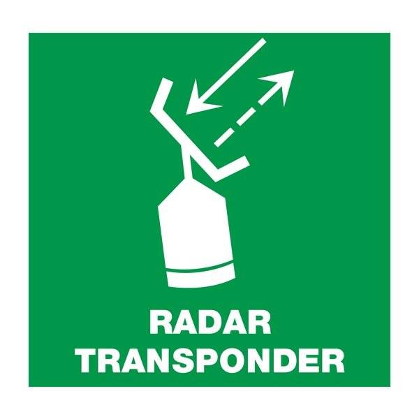 Radar Transponder: Redningsskilt