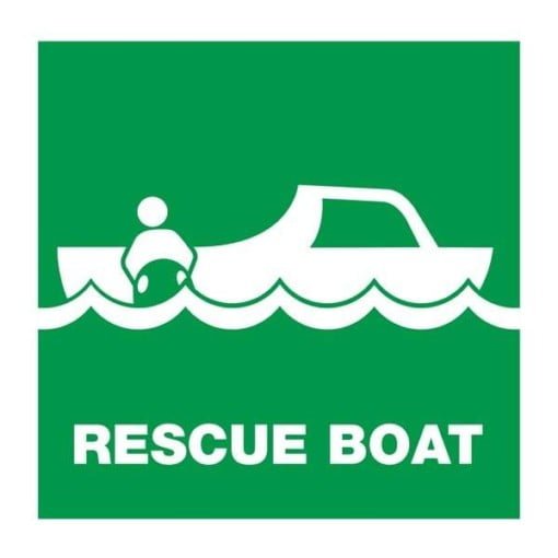 Rescue Boat: Redningsskilt