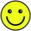 Smiley Etiket 10 stk.