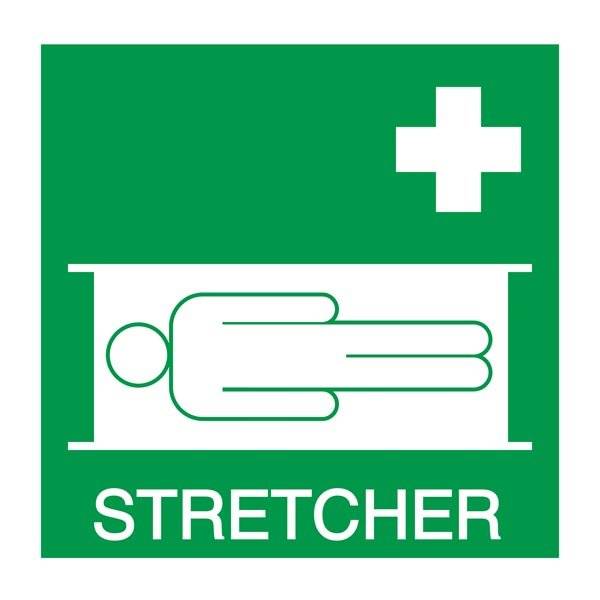 Stretcher: Redningsskilt