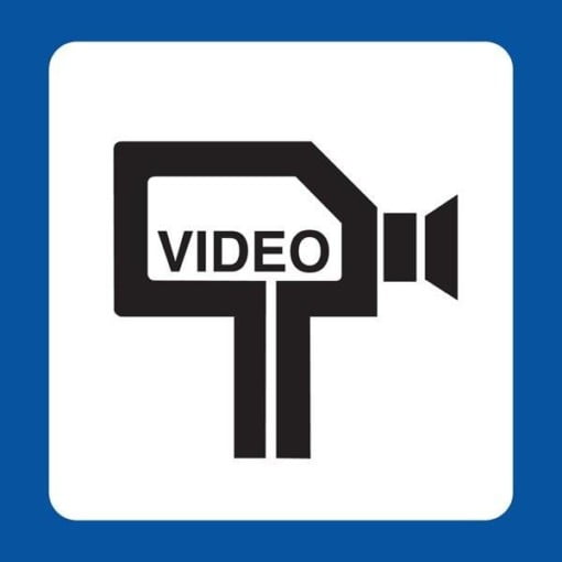 Video Piktogram skilt