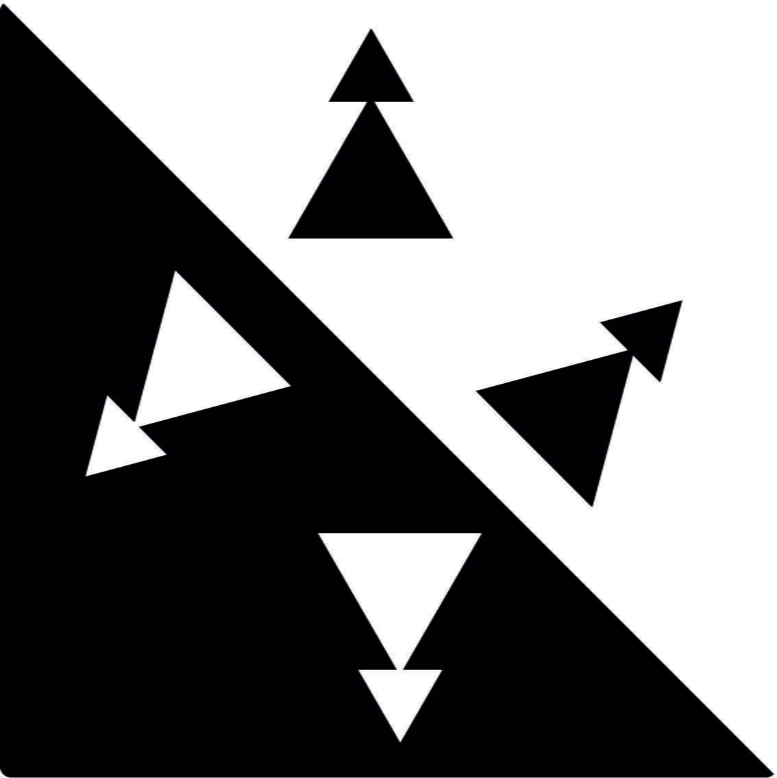Advarselsskilt Radiostyret retning skilt Advarselsskilt Radiostyret retning skilt