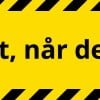 Gulvet er glat