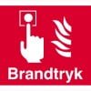 Brandskilt - Brandtryk