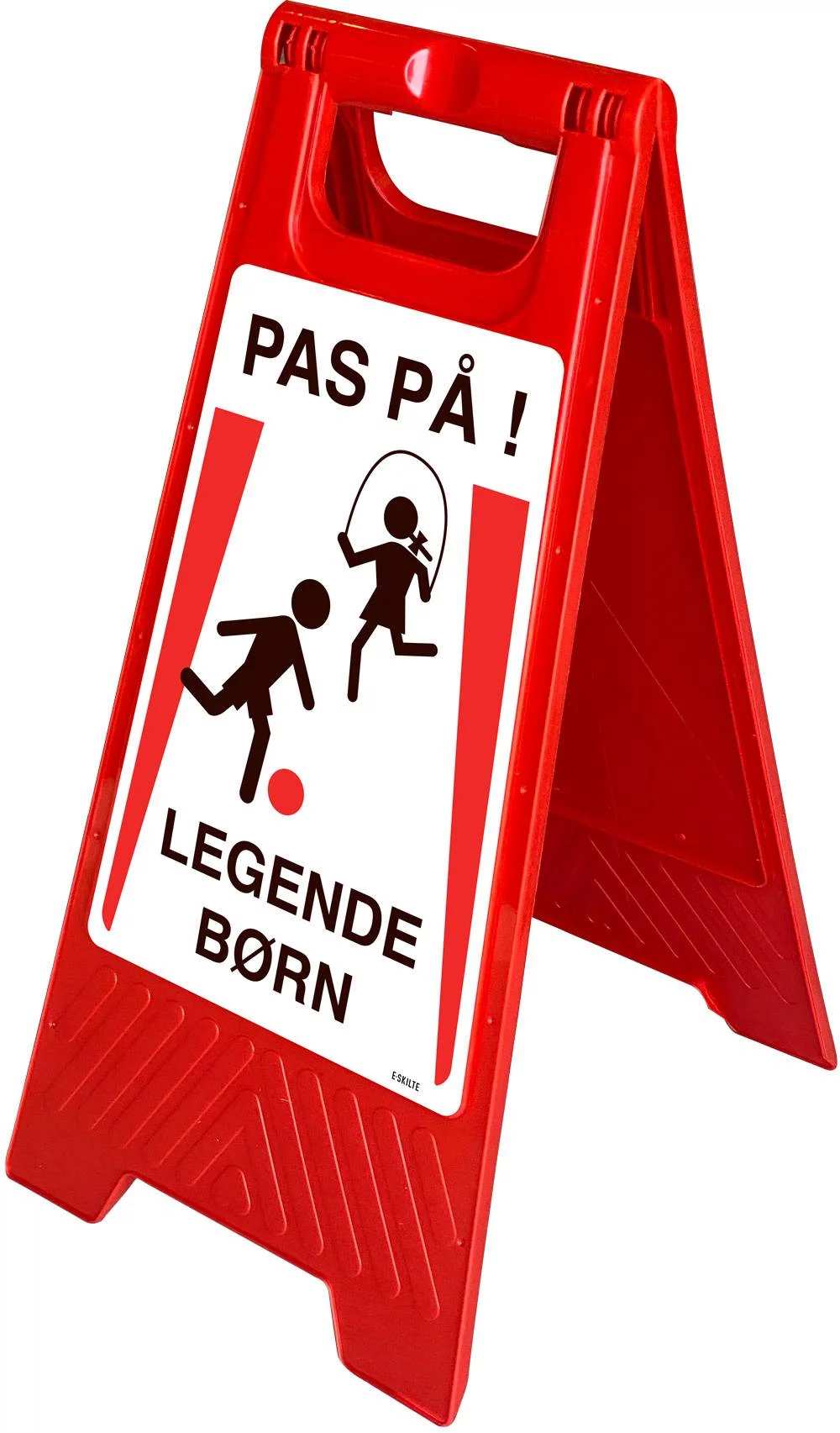 Gulvskilt - Pas på ! Legende børn