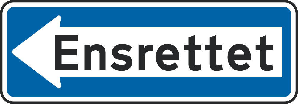 E19, Ensrettet til venstre Ensrettet til venstre