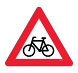 A21 - Cyklister skilt