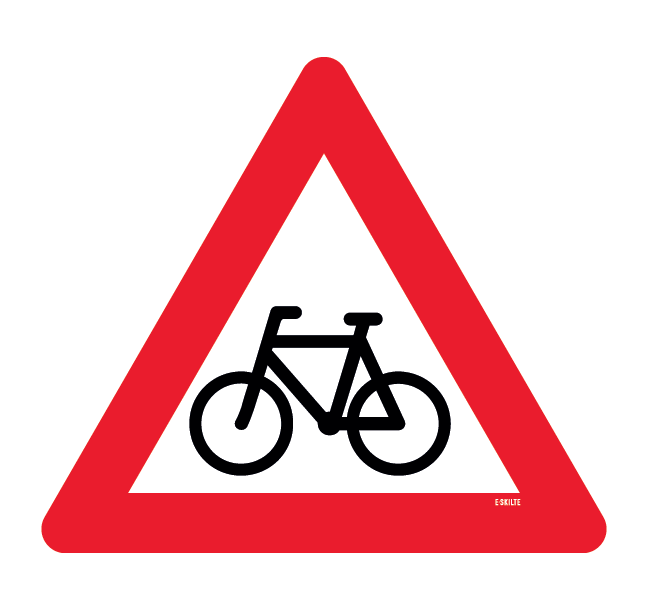 A21 - Cyklister skilt