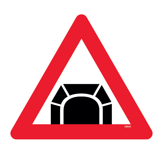 A44 - Tunnel skilt