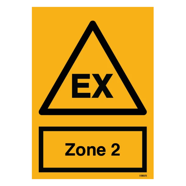 Advarselsskilt - EX Zone