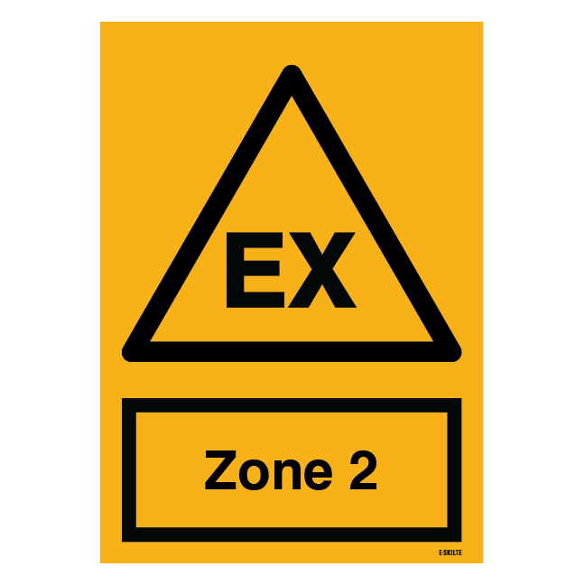 Advarselsskilt - EX Zone