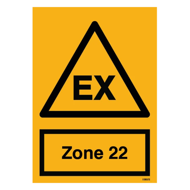 Advarselsskilt - EX Zone22