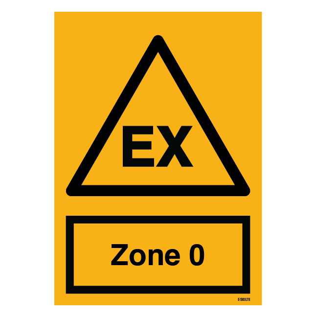 Advarselsskilt - EX Zone0