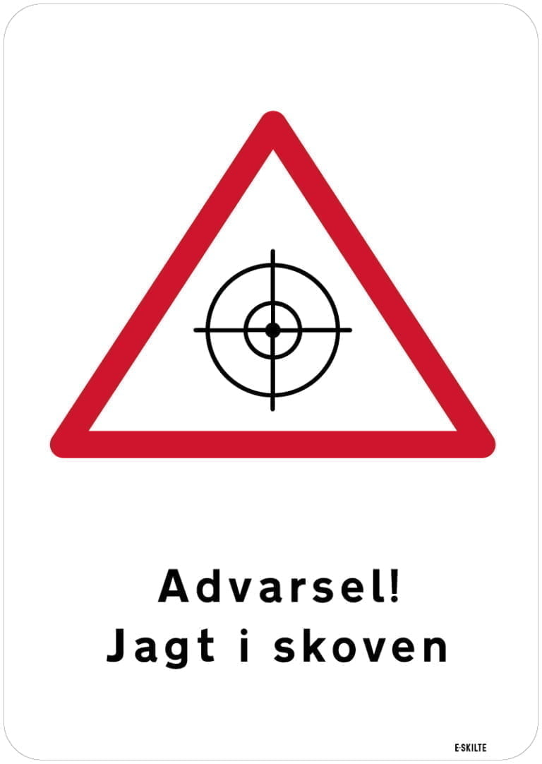 Advarsel! Jagt i skoven