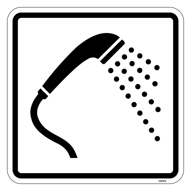 Bruser. Piktogram skilt