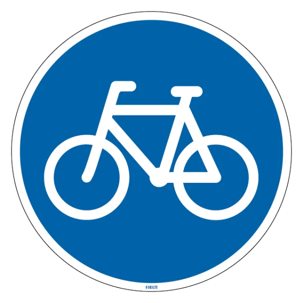 D21 - Cykelsti skilt