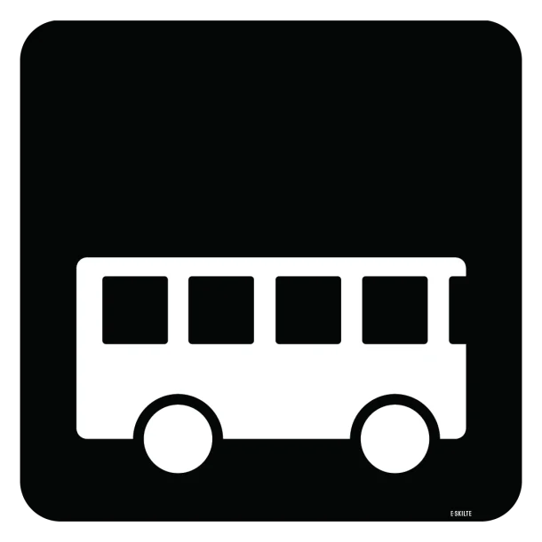 Bus Piktogram skilt