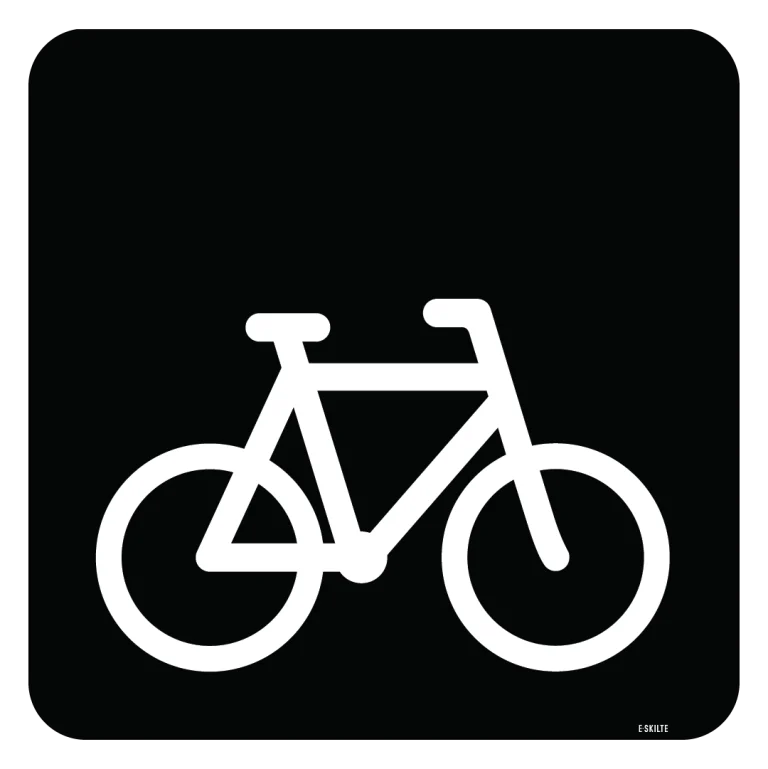 Cykel Piktogram skilt