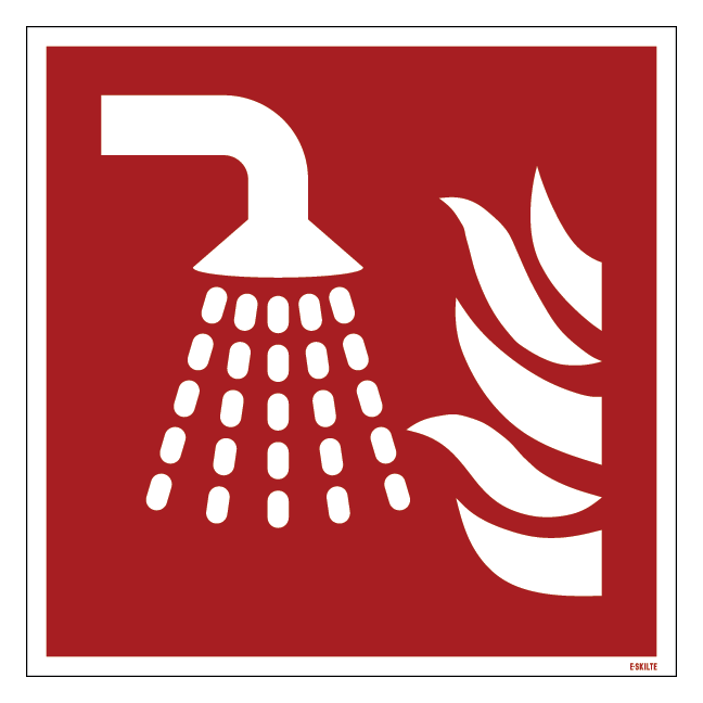 F011 Vandtågeapplikator skilt