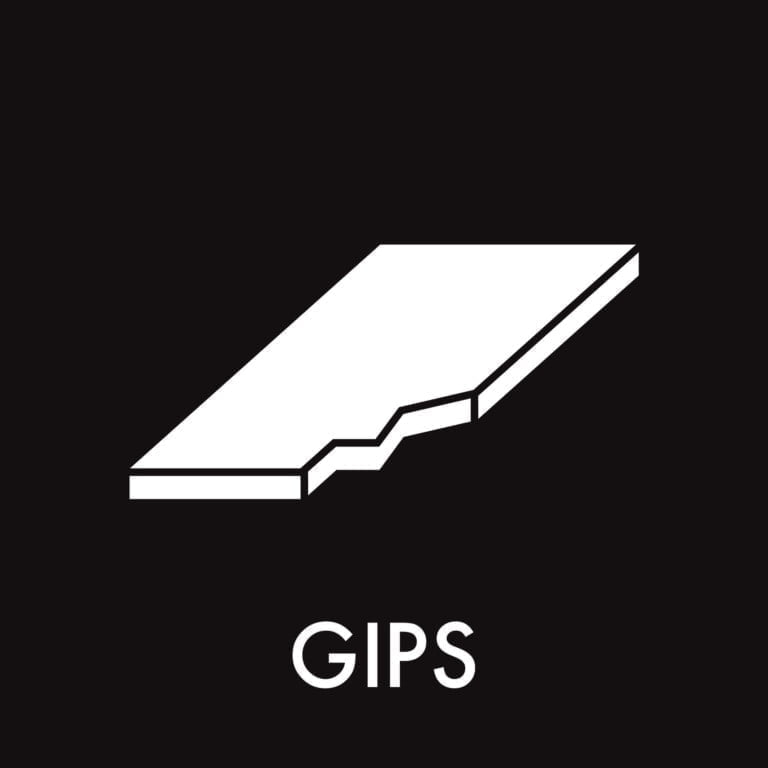 Dansk Affaldssortering - Gips sort